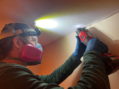 Cutting Drywall